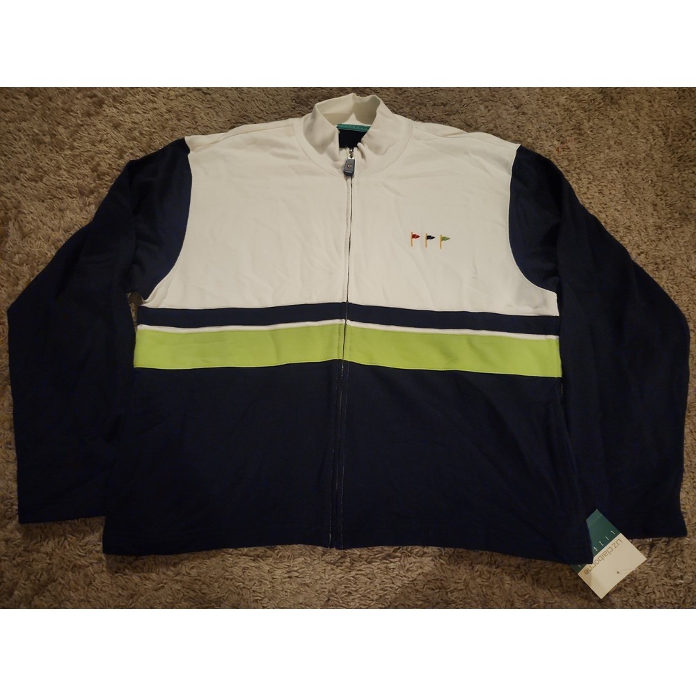 Liz Claiborne Lizgolf  Women's Full Zip Golf Jacket Size Large , Sportswear